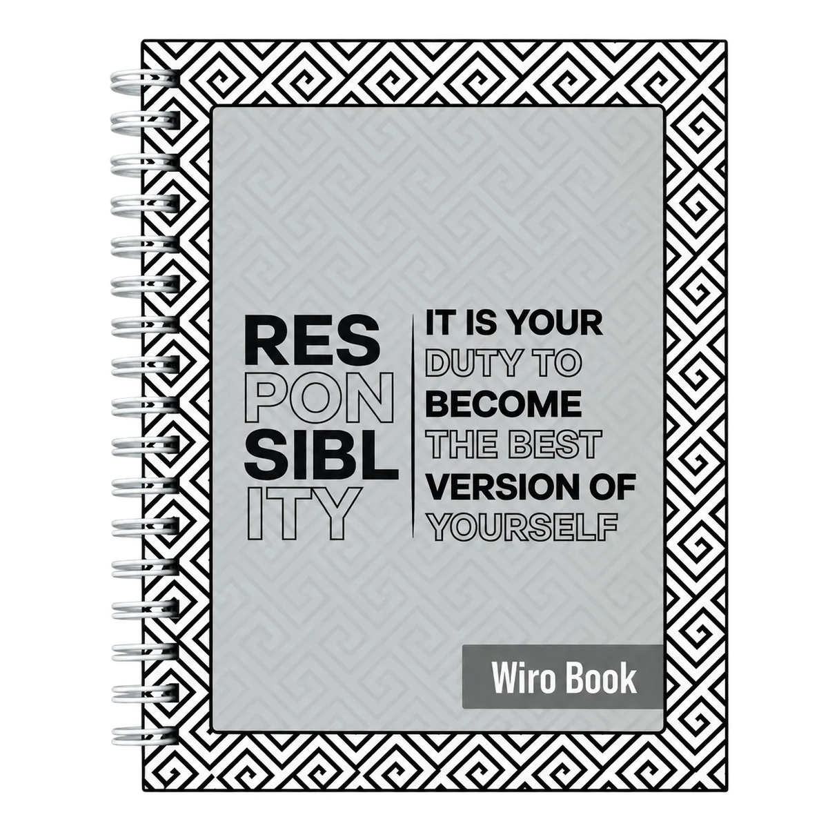 Officeneed Wiro Notebook – Ruled, 250 Pages, A4