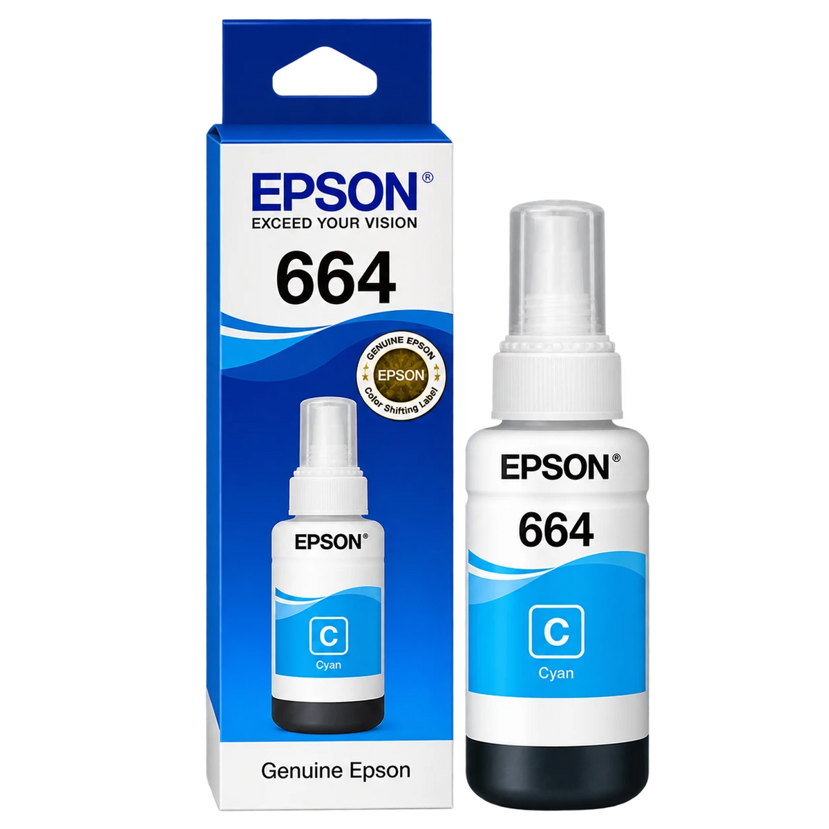 Epson 6642 Cyan Ink Bottle - 70ml