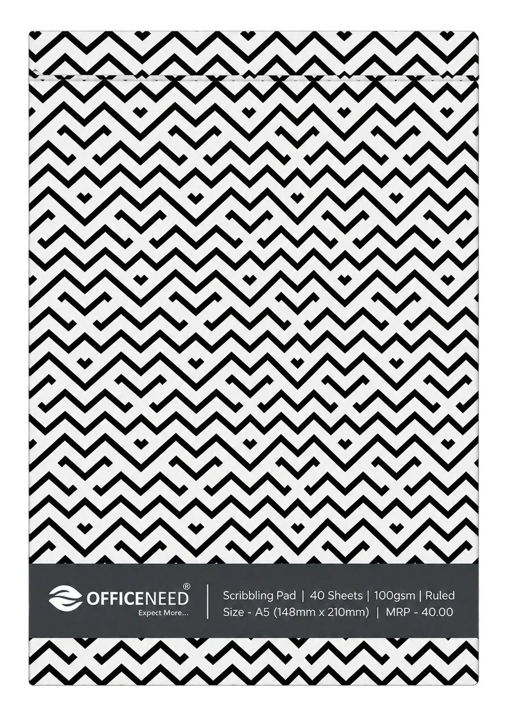 Officeneed Scribbling Pad – A5, Ruled, 40 Sheets
