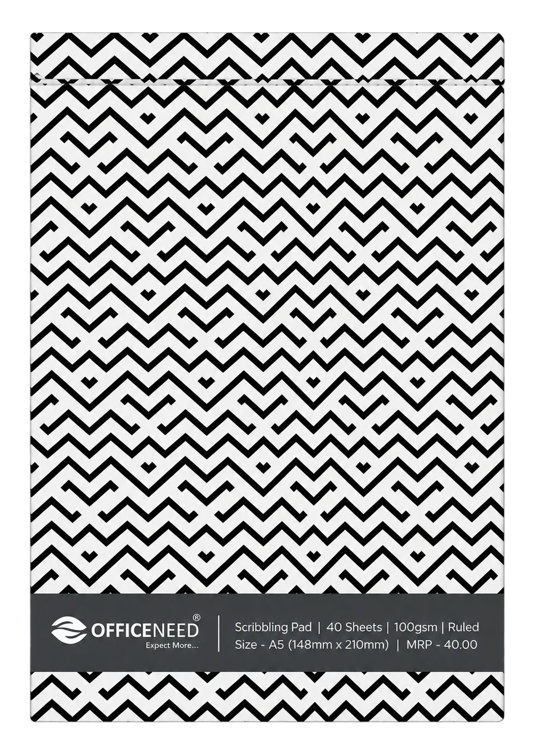 Officeneed Scribbling Pad – A5, Ruled, 40 Sheets