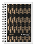 Officeneed Unruled Wiro Book Flexible - Geometric