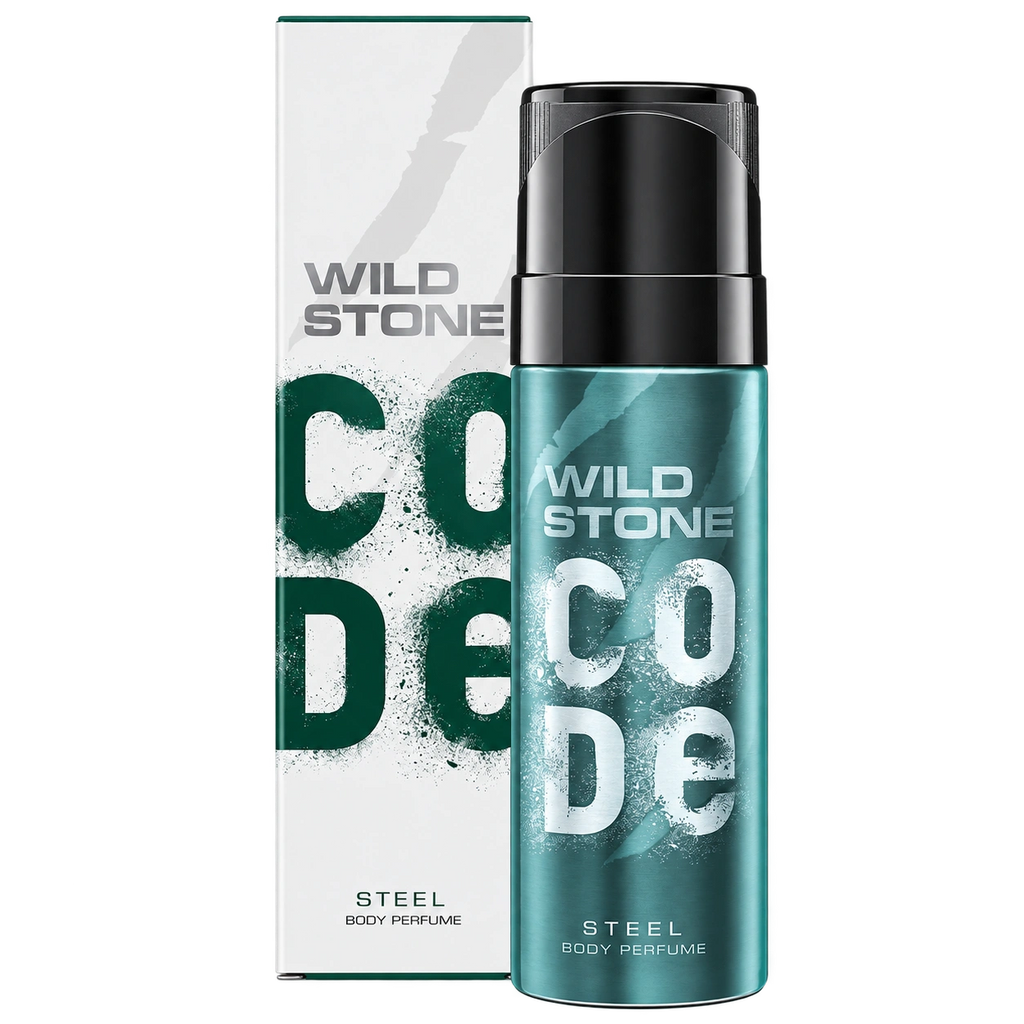 Wild Stone CODE Steel Body Perfume Men – 150 ml